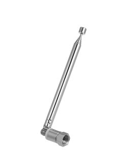 Generic 6981-F Dab Radio Antenna 7 Section Digital Rod Silver  - Image 1