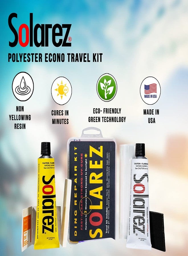 Solarez UV Cure Surfboard Ding Repair Econo Travel Kit - Image 3