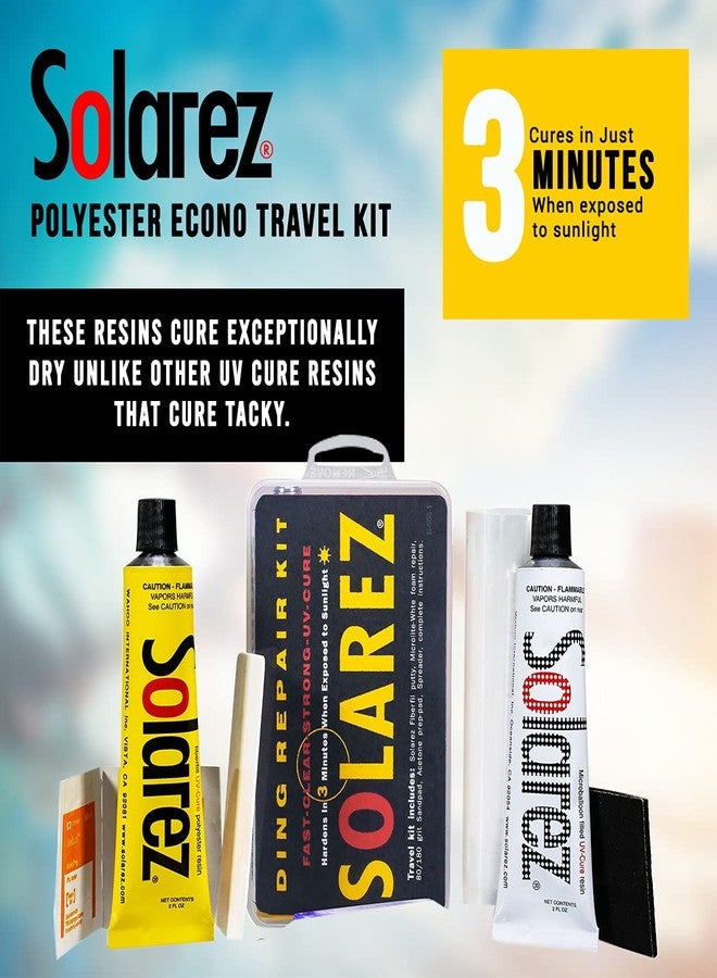 Solarez UV Cure Surfboard Ding Repair Econo Travel Kit - Image 5