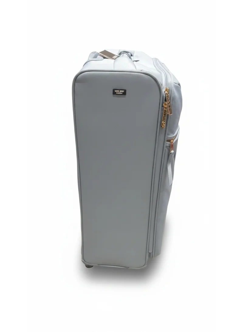 DKNY  DKNY Autograph Large Check-In Trolley Bag | 28-Inch Softside Spinner Suitcase | Ashley Blue for Women | Best Price UAE