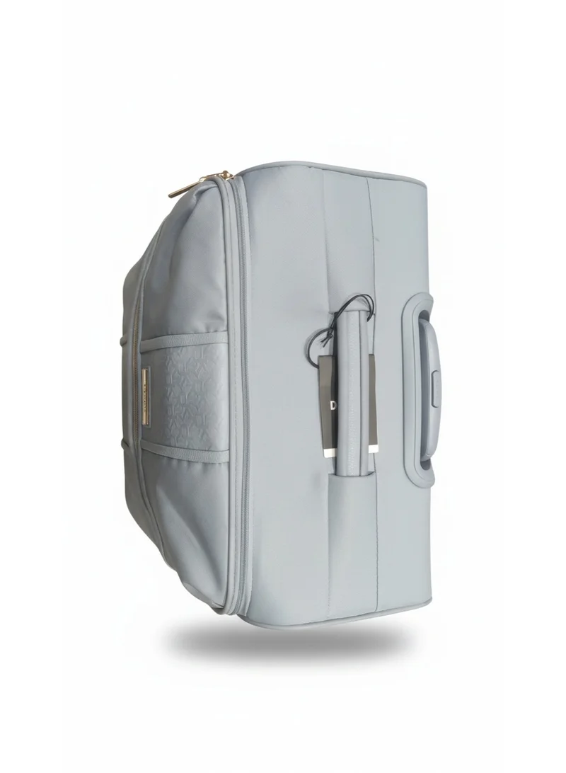 DKNY  DKNY Autograph Large Check-In Trolley Bag | 28-Inch Softside Spinner Suitcase | Ashley Blue for Women | Best Price UAE