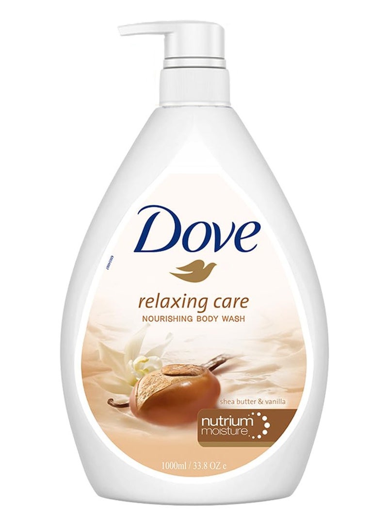دوف غسول الجسم المغذي بزبدة الشيا والفانيليا من ريلاكسينج كير، 1000 مل - Image 5