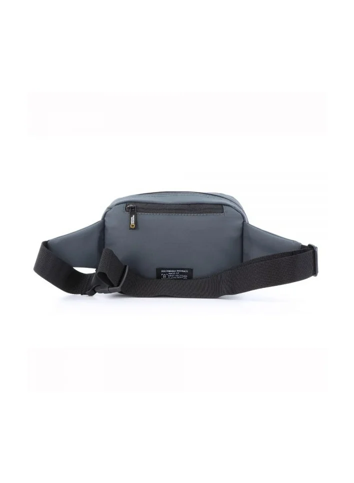 NATIONAL GEOGRAPHIC National Geographic Mutation Waist Bag Grey, Hip Bag With Adjustable Strap, RFID Pocket, Suitable For Travel, Outdoors, Gym, Hiking For Men And Women