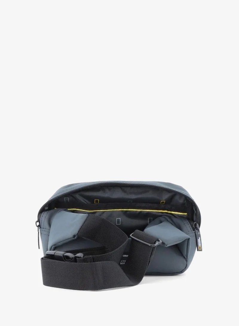 NATIONAL GEOGRAPHIC Grey National Geographic Mutation Waist Bag Grey, Hip Bag With Adjustable Strap, RFID Pocket, Suitable For Travel, Outdoors, Gym, Hiking For Men And Women  | Best Price UAE