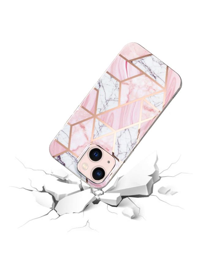 erorex Case For iPhone 14 Plus Electroplated Marble Pattern TPU Phone Case - Image 5