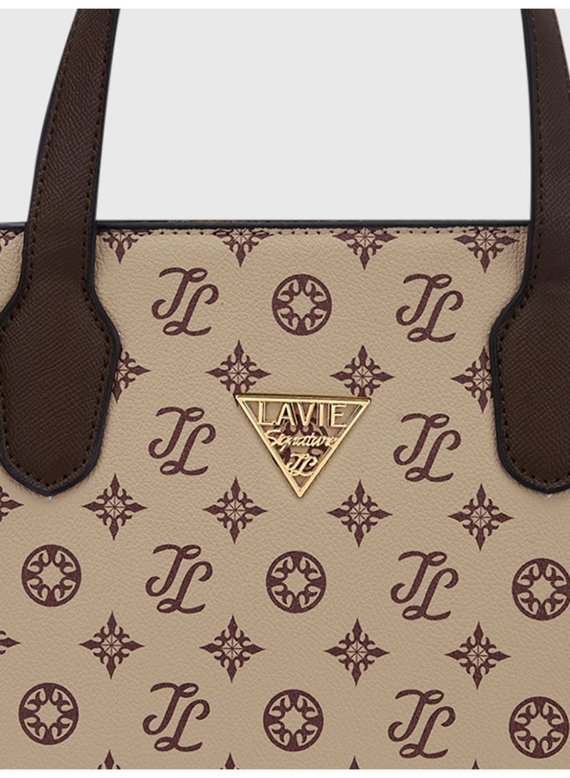 لافي حقيبة توت نسائية من فانكوفر بتوقيع مميز لون - Image 2