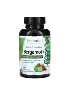 Emerald Laboratories Bergamot 60 Vegetable Caps  - Image 1