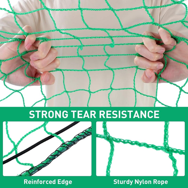 Truck Bed Load Securing Net with Elastic Straps and 15 Hooks 2x3m, Trailer and Pickup Truck Cargo Netting for Securing Loads - Image 3