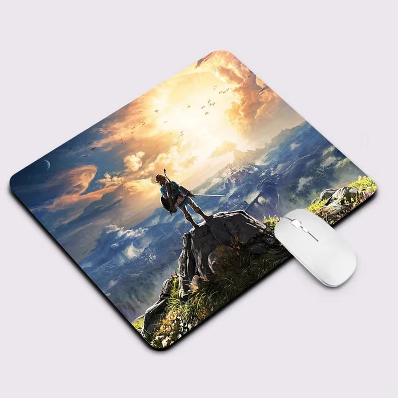 Bluejw Sublimation Non-Slip Waterproof Gamer Desk Mat Gaming Small Mouse Pad Desk Pad - Image 2
