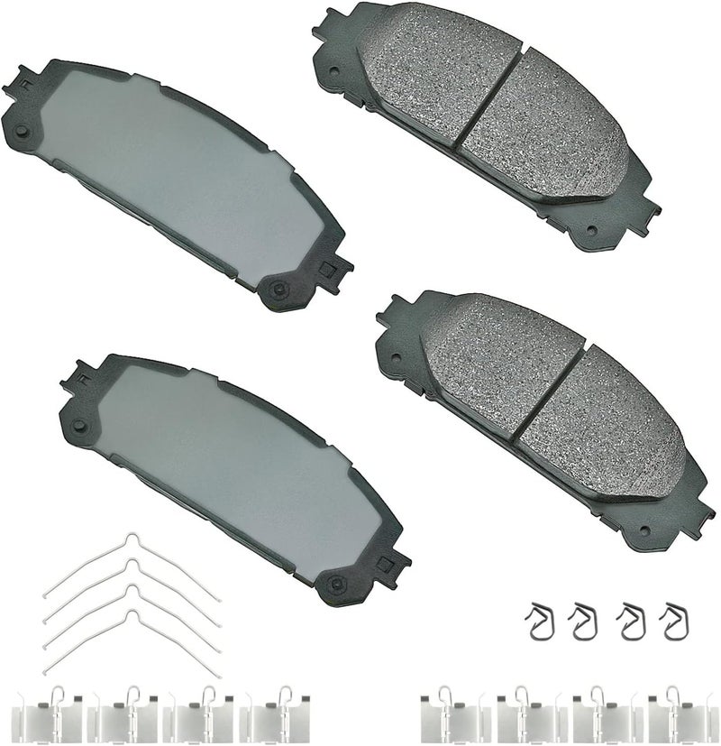 -ACT1324A Ultra-Premium Ceramic Front Disc Brake Pads
