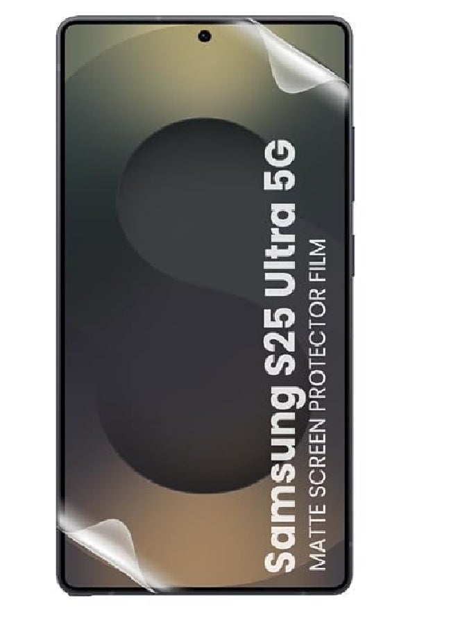 Samsung S25 Ultra Premium Nano Ceramic Privacy Full Glue Full Cover Matte Flexible Screen Protector - Image 1