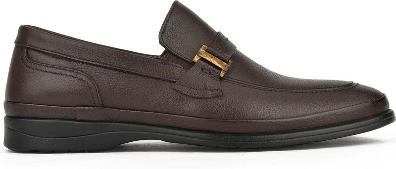 Ziya , Men's Leather Comfort Shoes 141144Z1979 Brown