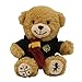 Harry Potter Gryffindor Bear Plush Toy Hogwarts Mini Teddy with Robe Scarf Collectible Stuffed Animal with Silkscreen Paw Prints House Mascot Wizarding World Gift for Kids Fans - Image 2