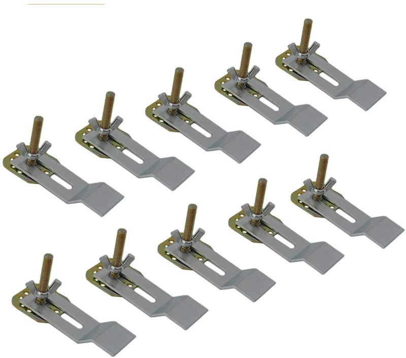 Homydom Undermount Sink Clips, Sink Brackets, Epoxy Sink Clips - 10 Pack Kit - Kitchen & Bathroom Sink Supports - Image 1