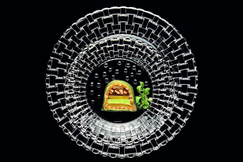 Nachtmann مجموعة Nachtmann Bossa Nova من 2 أطباق عشاء من زجاج الكريستال لأطباق السلطة والمعكرونة والمقبلات 10.5 بوصة من أدوات المائدة الشفافة آمنة للغسل في غسالة الصحون - Image 5