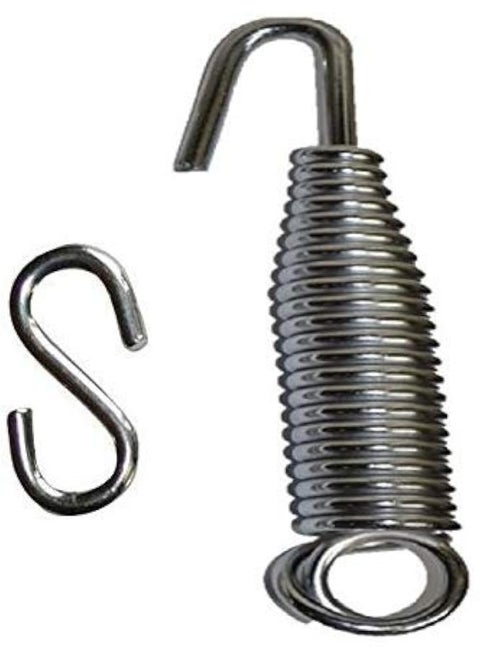 A to Z Bearing Zula Spring with S Hook for Hammocks Swing Pack of 1 Pieces