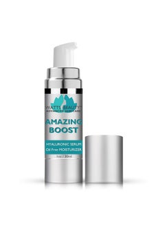 Amazing Boost Ultra Hydrating Hyaluronic Serum  Oil Free Face Moisturizer 1 oz
