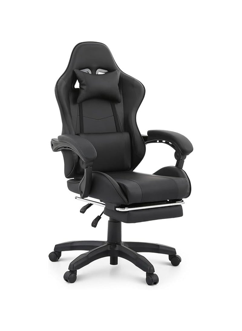 بونكا كرسي العاب قابل للتعديل مع مسند للراس لون اسود من بونكا - Image 1