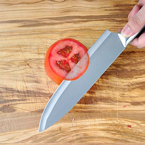 Machado Stainless Steel Knife Set of 3 Piece Kitchen Knives with Cleaver, Chef Knife & Paring Knife | Full Tang Ergonomic Handle, Multipurpose Sharp Blades for Home & Professional Use - Image 3