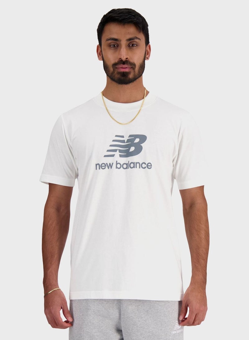 New Balance Essentials Logo T-Shirt - Image 1