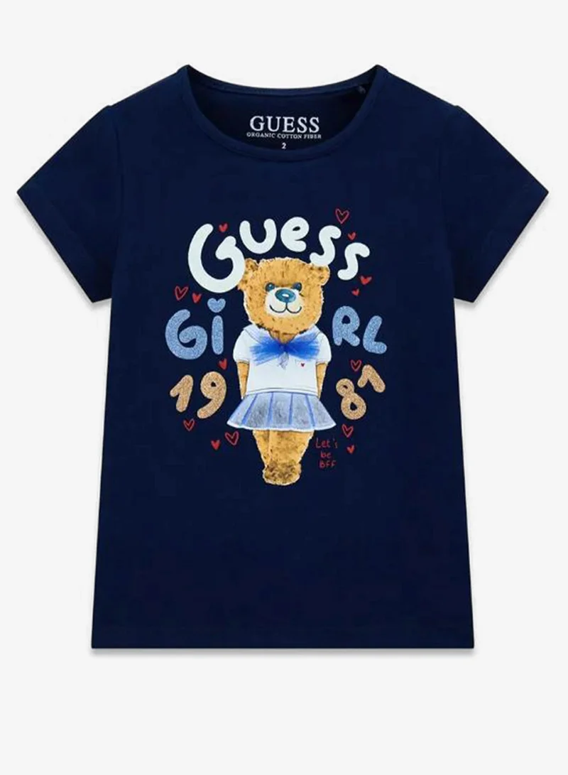 GUESS Infant Graphic Crew Neck T-Shirt