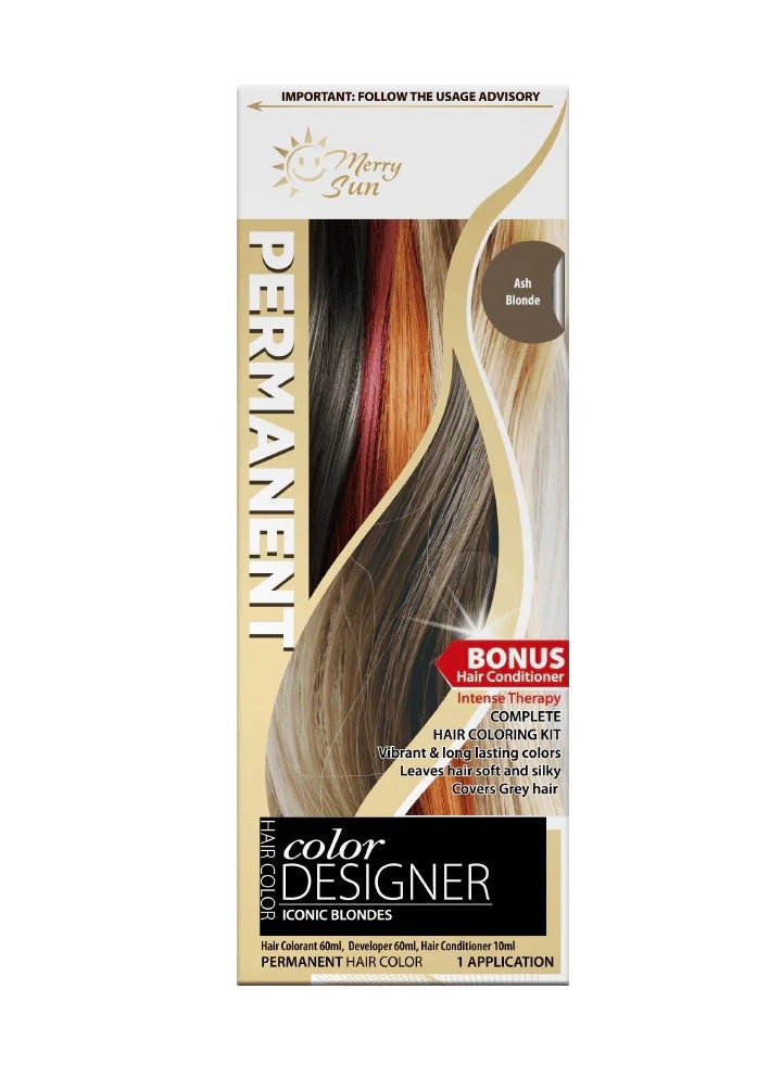 ميلاد سعيد صبغة شعر دائمة من ميري صن - أشقر رمادي - Image 1