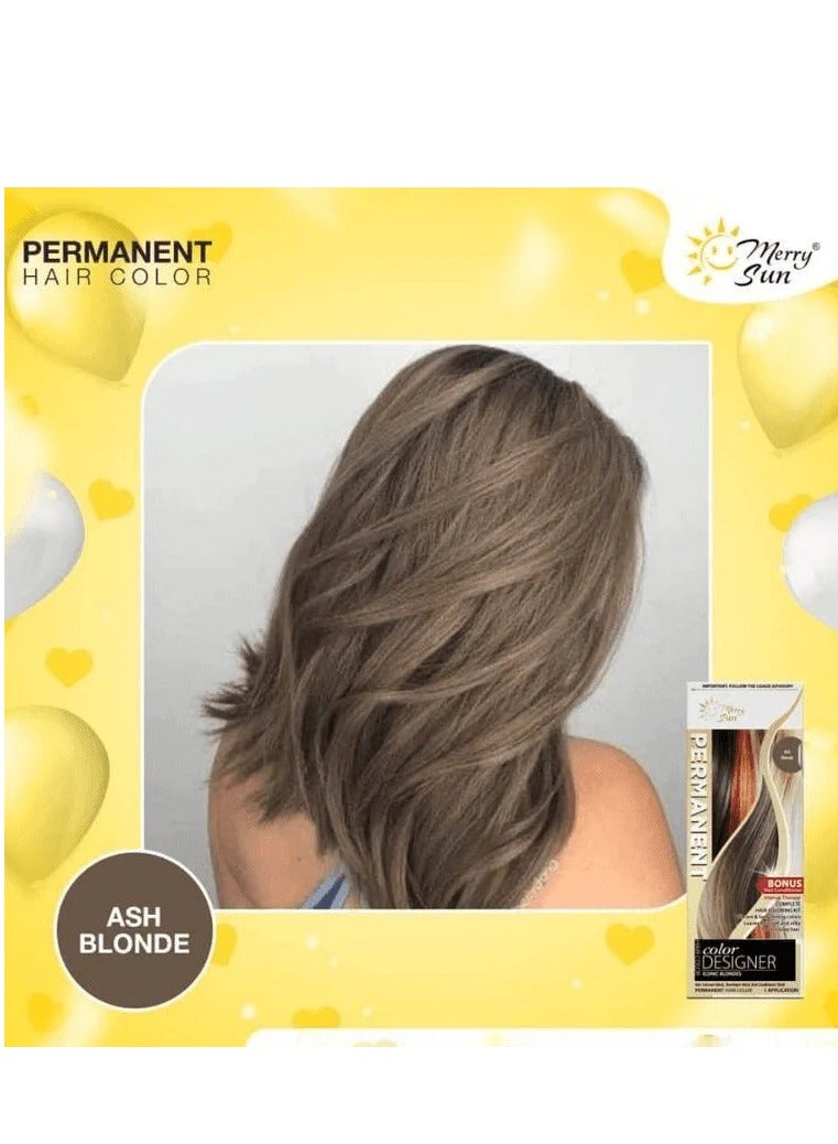 ميلاد سعيد صبغة شعر دائمة من ميري صن - أشقر رمادي - Image 3