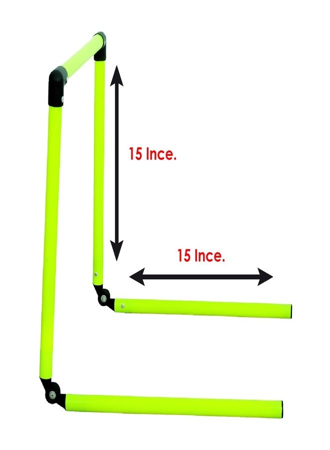 إيه إس حواجز قابلة للتعديل للتدريب الميداني وتنسيق السرعة! حواجز علاج وظيفي للأطفال قابلة للتعديل للتدريب الميداني وتنسيق السرعة - Image 4