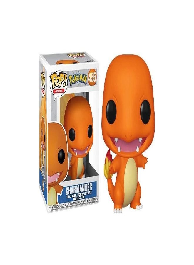 Funko - Funko Pop! Games: Pokemon - Charmander, Multicolor - Image 1