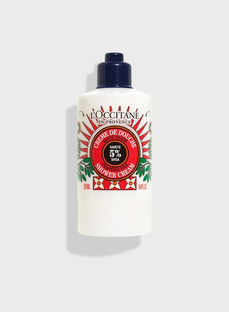 L'OCCITANE Shea Powdered Softness Shower Cream 250Ml