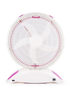 ELORA 14 Inch AC/DC Rechargeable Fan EL-RF-6340 - 20 Hours Fan & 40 Hours LED, 56 SMD 2-Side Lights, Remote Control, Adjustable Speed, Space-Saving Design  - Image 5