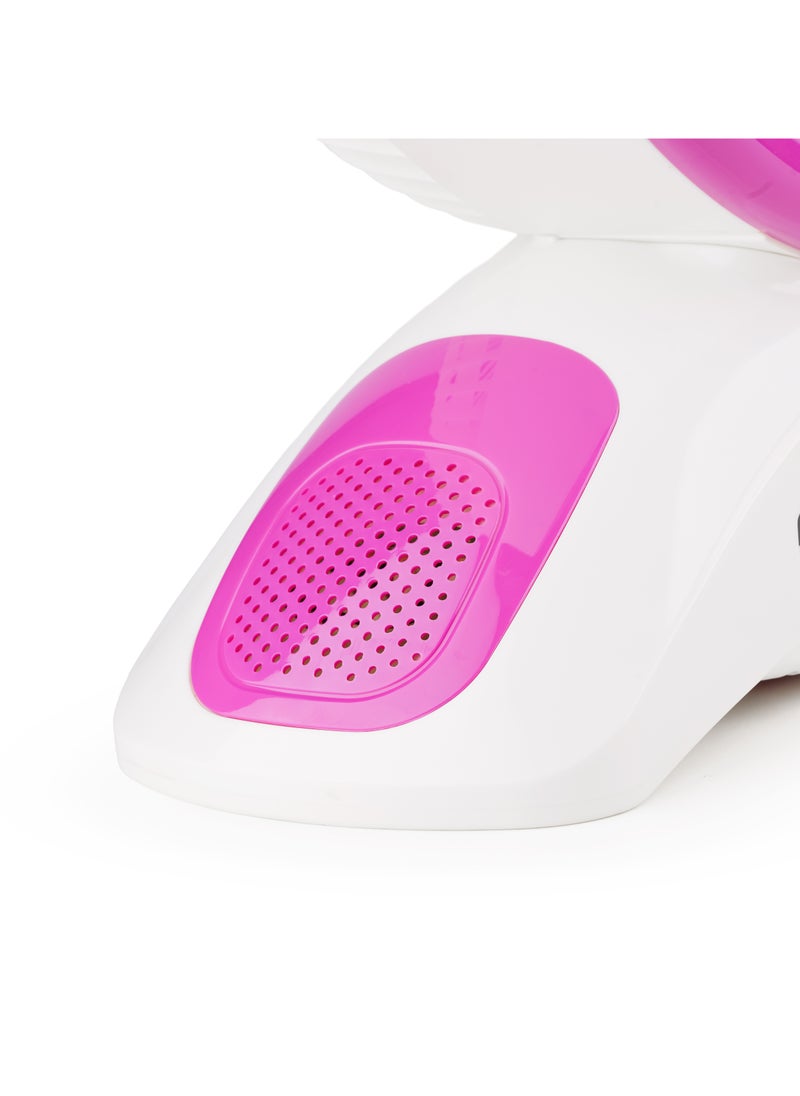 ELORA - 14 Inch AC/DC Rechargeable Fan EL-RF-6340 - 20 Hours Fan & 40 Hours LED, 56 SMD 2-Side Lights, Remote Control, Adjustable Speed, Space-Saving Design - Image 1