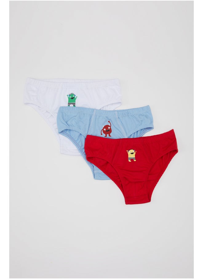 DeFacto - Boy Regular Fit Underwear Slip - 3 Pack - Image 1
