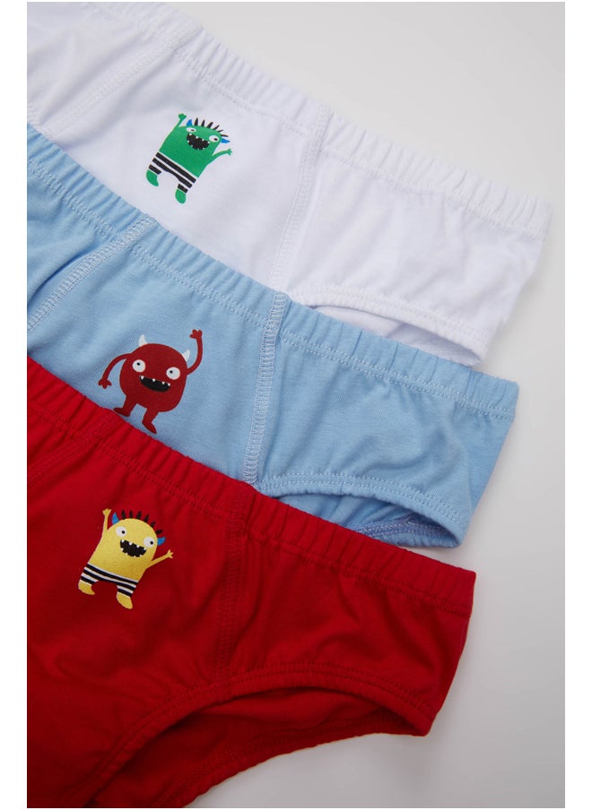 DeFacto - Boy Regular Fit Underwear Slip - 3 Pack - Image 1