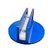 LHDOS Universal Magnetic Jack Pad 037 Slotted Aluminum Grooved Jack Puck Pinch Pinch Weld Frame Rail Adapter with Large Slotted for Most Cars Blue - Image 2