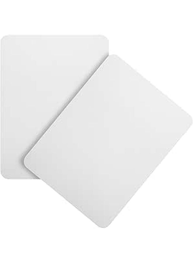 لوح أبيض قابل للمسح من الجانبين 21x29.7 سم، محمول للمنزل والمكتب للرسائل والتخطيط - Image 1