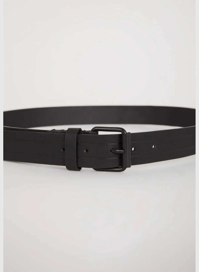 ديفاكتو Man Belt Faux Leather