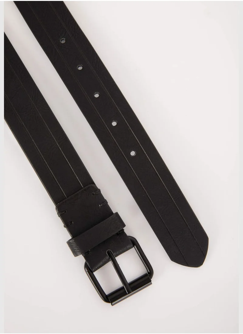 DeFacto Man Belt Faux Leather