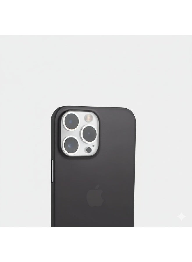Prostyle iPhone 15 Pro Max Case Black Slim Thin Durable Back Cover Drop Protection - Image 4
