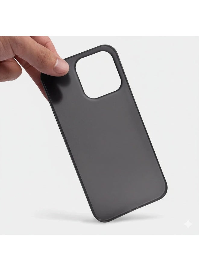 Prostyle iPhone 15 Pro Max Case Black Slim Thin Durable Back Cover Drop Protection - Image 2