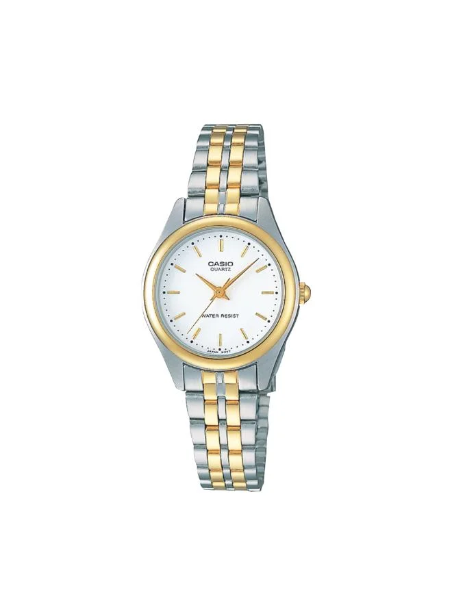 كاسيو Women's Stainless Steel Analog Watch LTP-1129G-7A - 26 mm