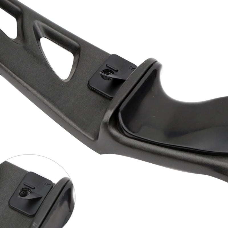 HRCHCG 12pcs Black Plastic Arrow Rest Archery RH LH Recurve Bow Arrow Rest Hunting Shooting Targeting Accessory Right or Left Hand - Image 5