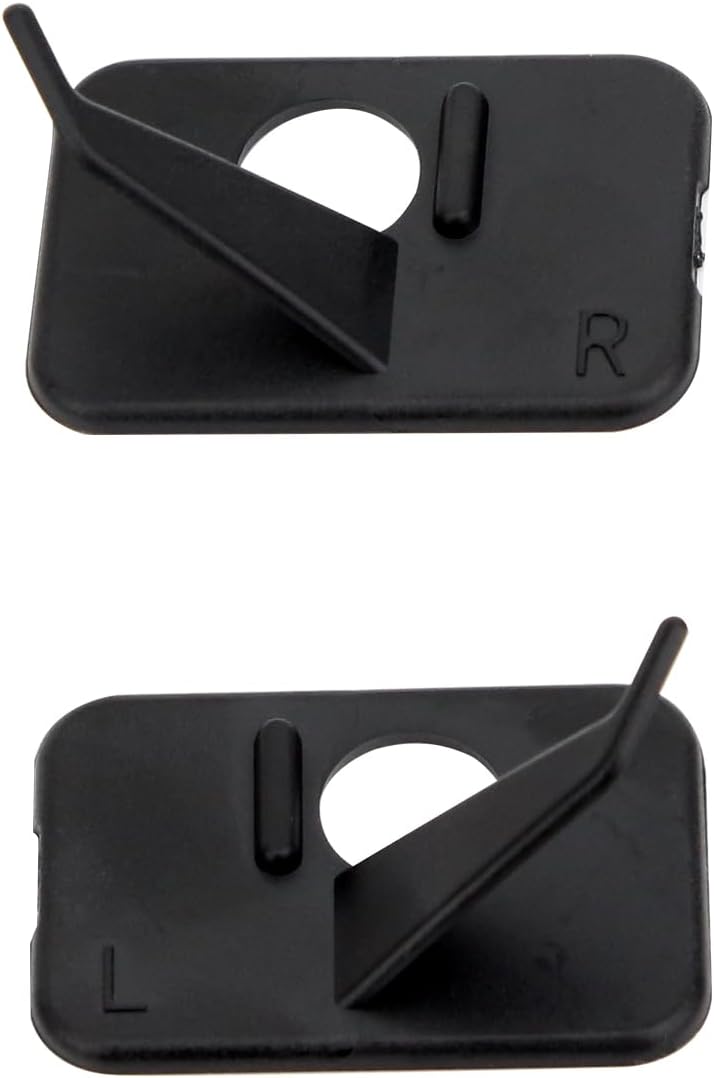 HRCHCG 12pcs Black Plastic Arrow Rest Archery RH LH Recurve Bow Arrow Rest Hunting Shooting Targeting Accessory Right or Left Hand - Image 4