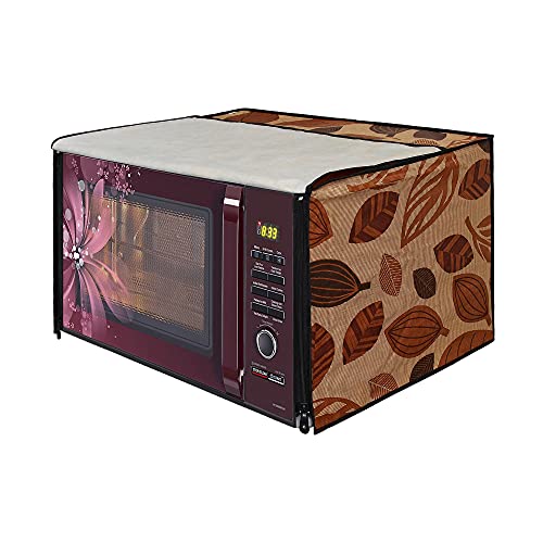 Lithara Printed Waterproof Microwave Oven Cover for LG 28 Litre Convection Microwave Oven MC2846SL | Sams19 (Multicolor) - Image 1