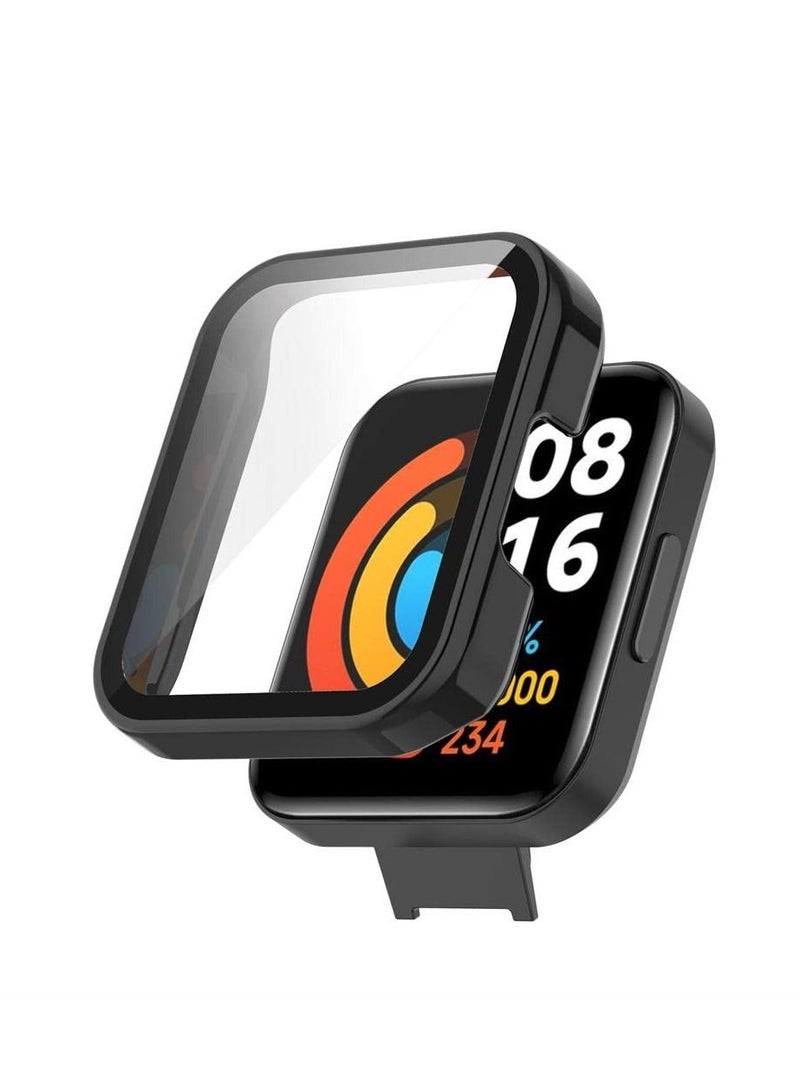 حالة الهاتف المحمول مع ريدمي ووتش 2 لايت صدمة HD خفف من الزجاج حامي الشاشة - Image 2