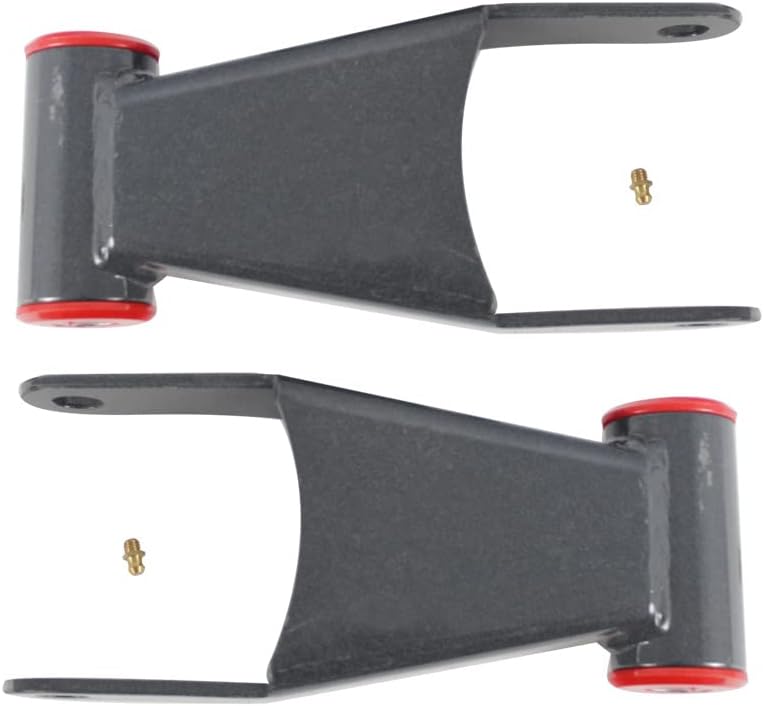BST BSSP 2" Rear Leaf Spring Shackle Lowering Kit for 2011-2019 Chevy Silverado GMC Sierra 2500HD 3500HD - Image 2