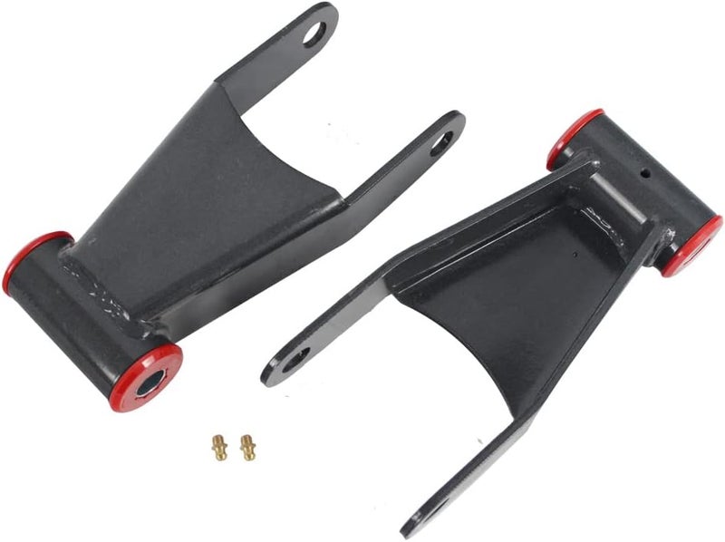 BST BSSP 2" Rear Leaf Spring Shackle Lowering Kit for 2011-2019 Chevy Silverado GMC Sierra 2500HD 3500HD - Image 4