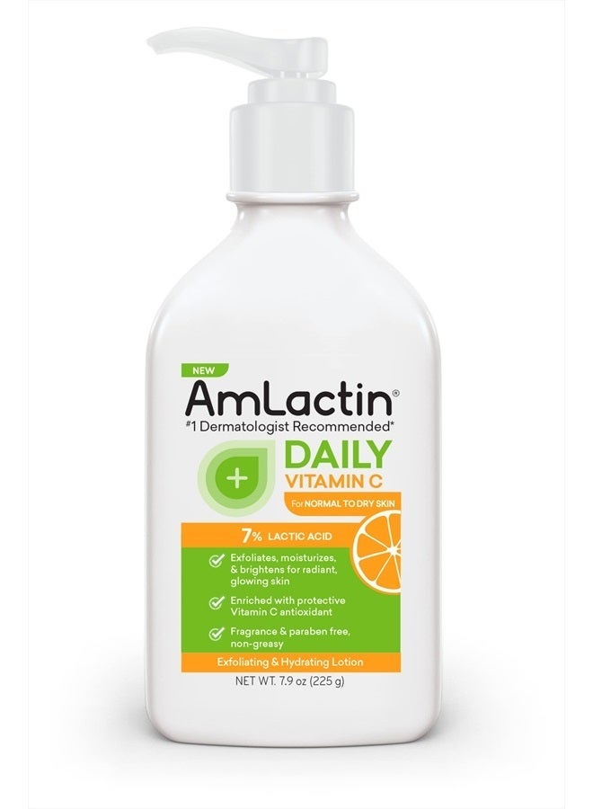 AmLactin Daily Vitamin C, 7% Lactic Acid, 7.9 oz Packaging May Vary - Image 3