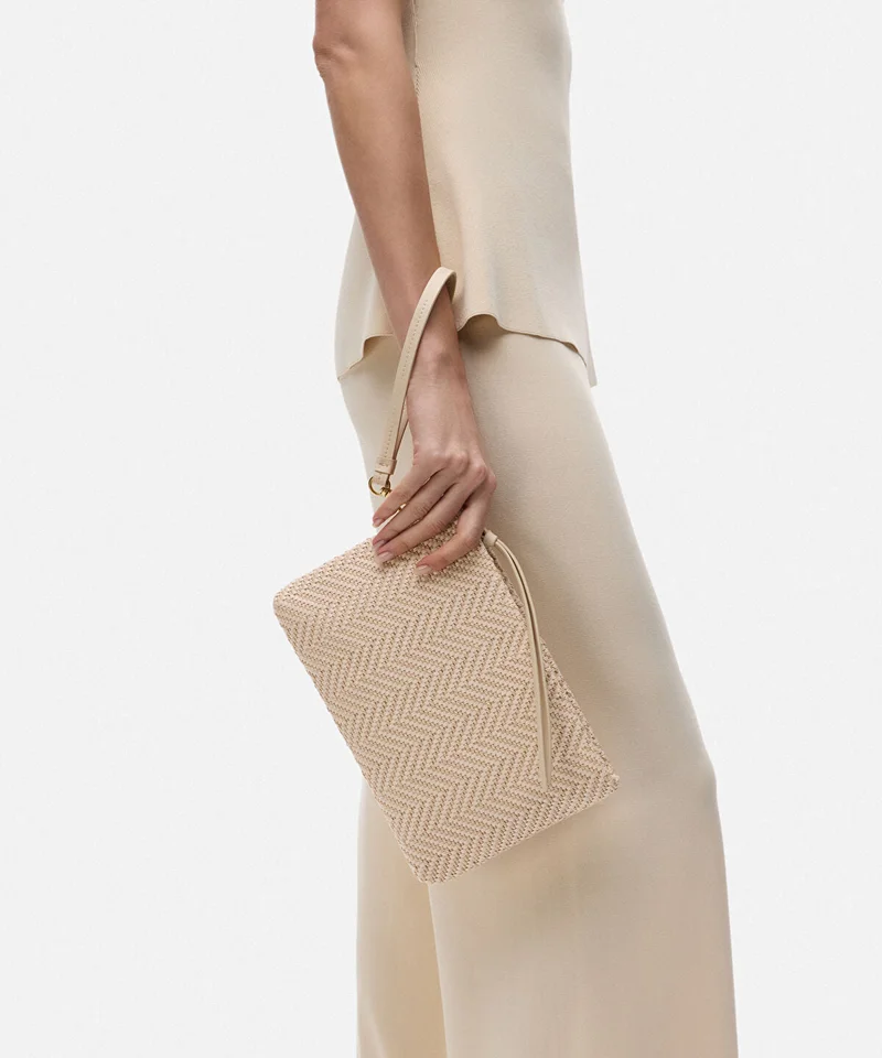 ابيكول Woven Clutch