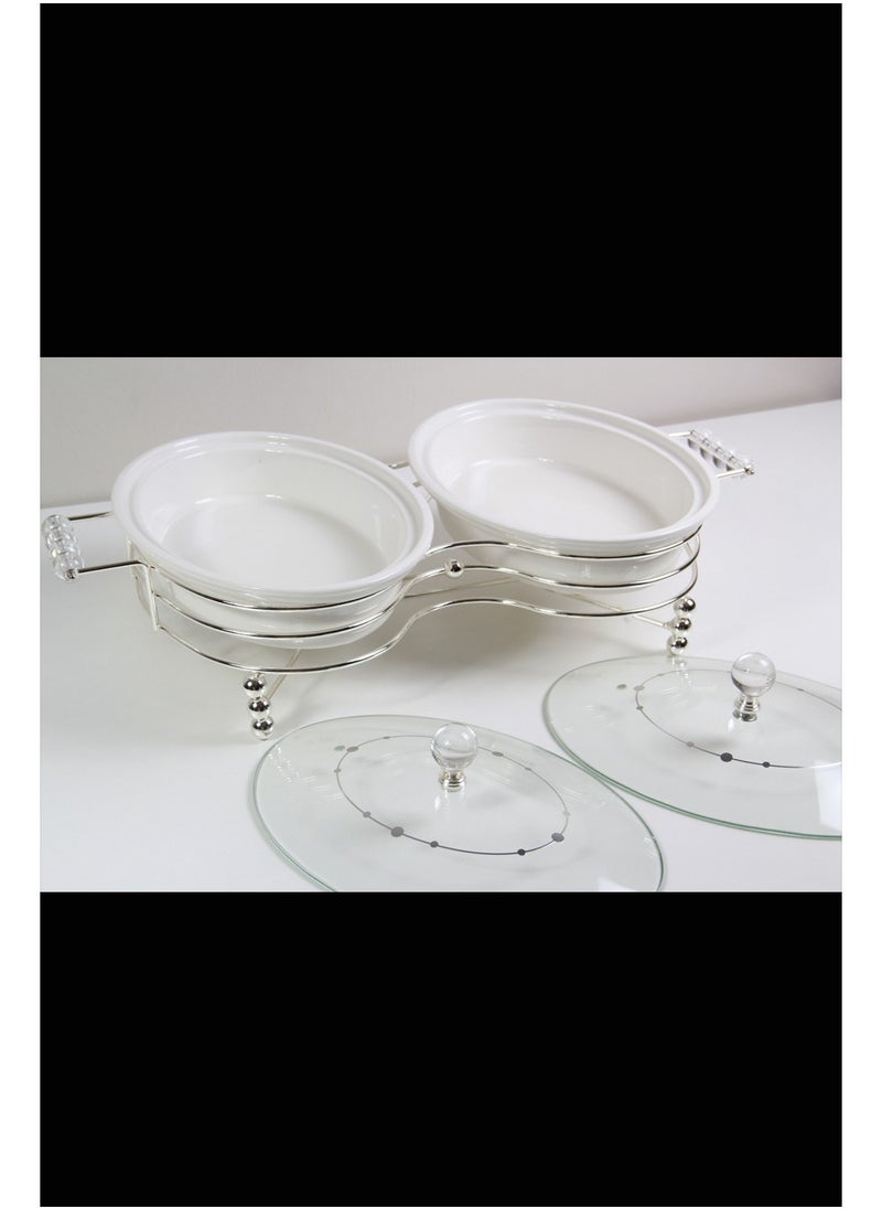 Generic Buffet heater for heating food 12 cm  - Image 1